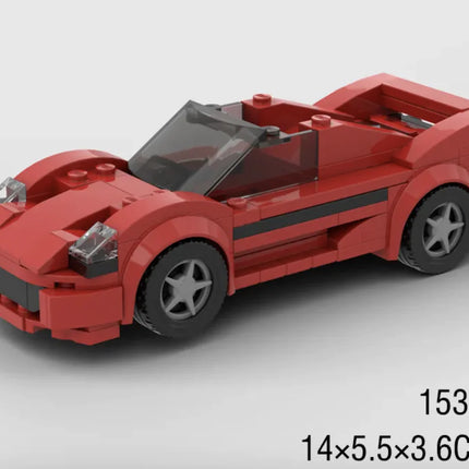 Children's Sports Car Model Building Blocks Educational Toy