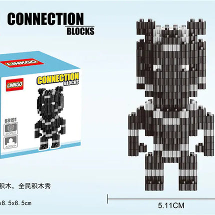 Connecting Brick Cartoon Model Building Toy Gift