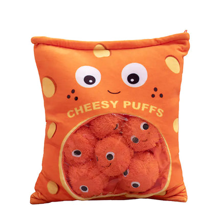 Puff Snack Plush Pillow Toy - Creative Gift Doll