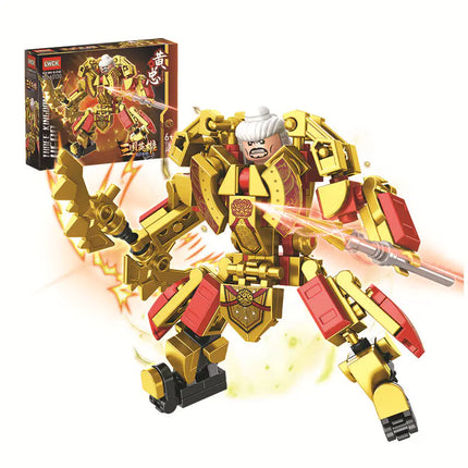 Transforming Robot Compatible with LEGO Building Blocks