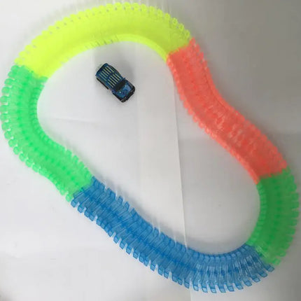 LED Toy Track with Mini Cars