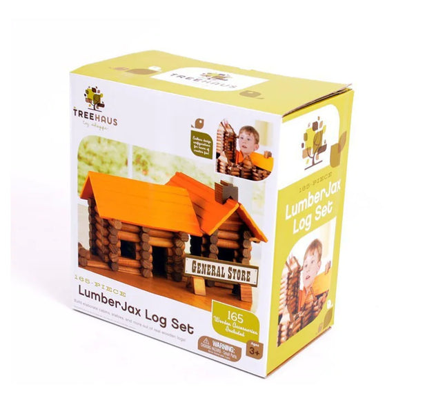 Creative Wooden Building Blocks - Tree*Haus 165PCS Set