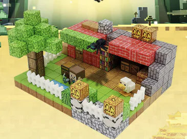 2023 New Minecraft Magnetic Building Blocks Set