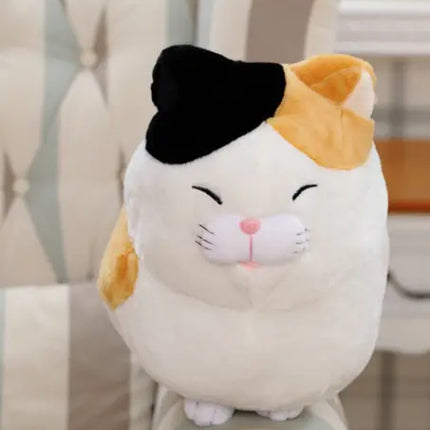 Plush Toy Lucky Cat Doll - Large Size Cat Figurine