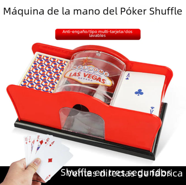 Manual Card Shuffler for 2-6 Decks, Table Games