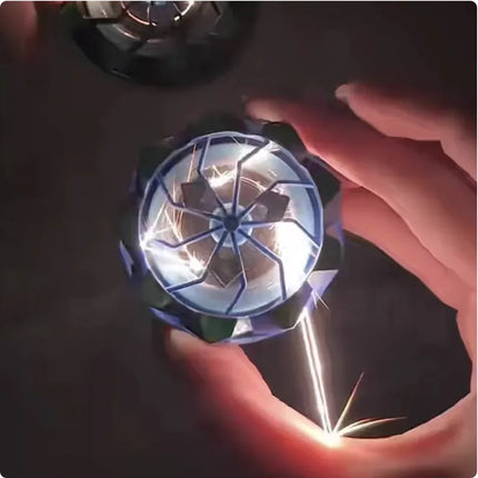 Fireworks Spin Gyro – LED Rotating Fidget Toy