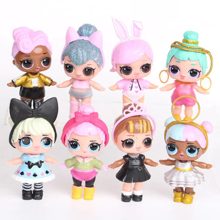 New 8 Styles of Doll Figurines - LOL Ball Toys