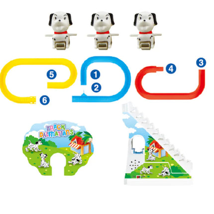 Dalmatians Slide Toy with Climbing Track for Cars