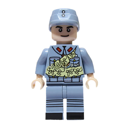 "New Cross-Border Building Block Army Figures Set (24 pcs)"