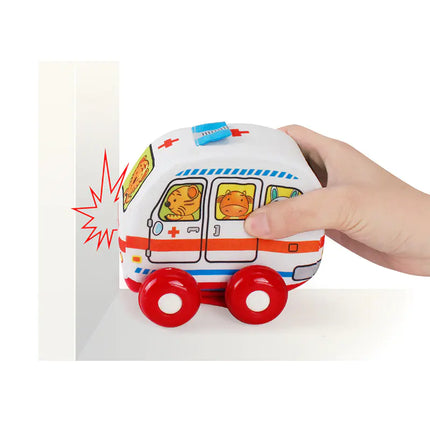New Cartoon Fabric Toy Cars for Kids (Washable)