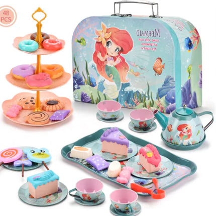 Girls Play House Simulation Dessert & Tea Toy Set