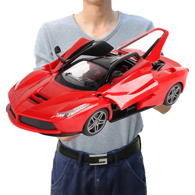 Large Remote Control Car with 3 Opening Doors for Kids