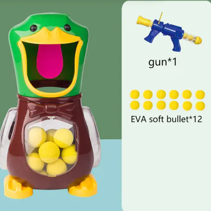 Air Pump Shooting Target Game with Soft Bullet Gun