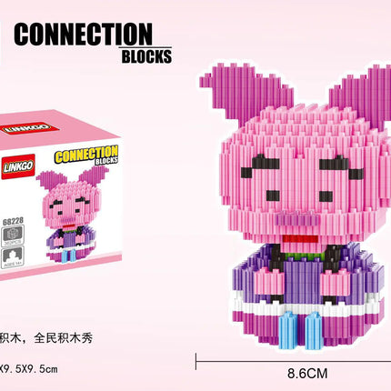Connecting Brick Cartoon Model Building Toy Gift