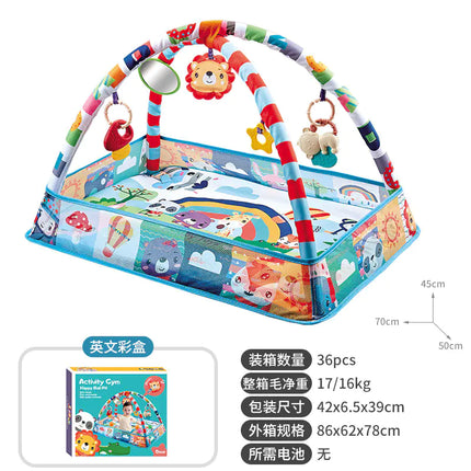 Baby Play Gym with Ocean Balls and Activity Fence