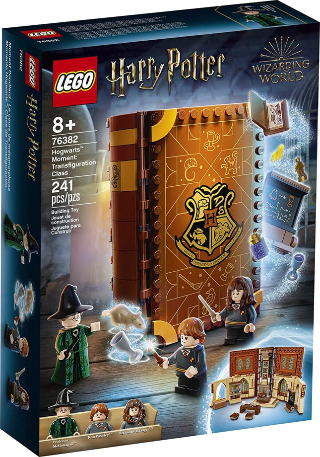 LEGO Harry Potter Hogwarts Moment: Transfiguration Class 76382 Professor McGonagall Room; Collectible Playset New 2021 (240 Pieces)