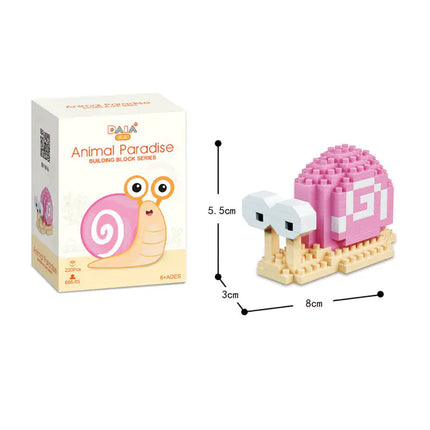 Cute Animal Mini Building Blocks DIY Puzzle Set