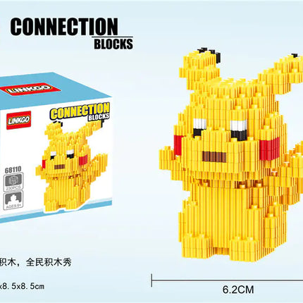 Connecting Brick Cartoon Model Building Toy Gift