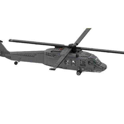 810 Pieces WWII UH-60 Military Building Blocks Model