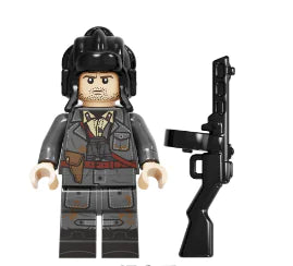 Military Building Block Doll Set (One Set)