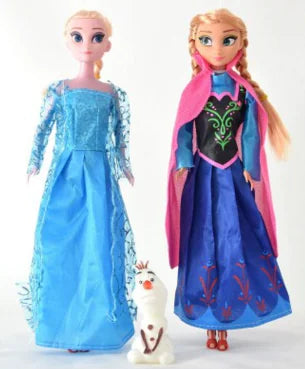 Frozen Princess Elsa and Anna Doll Gift Set