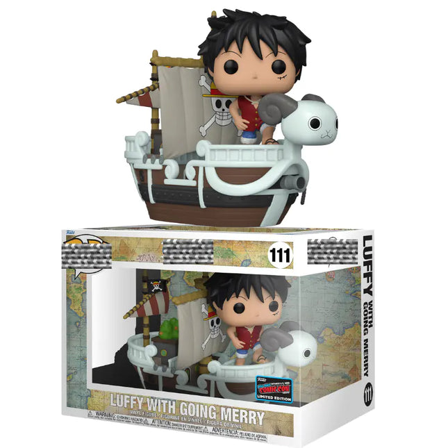 FUNKO POP Luffy Merry Go 111 Limited Edition Figure