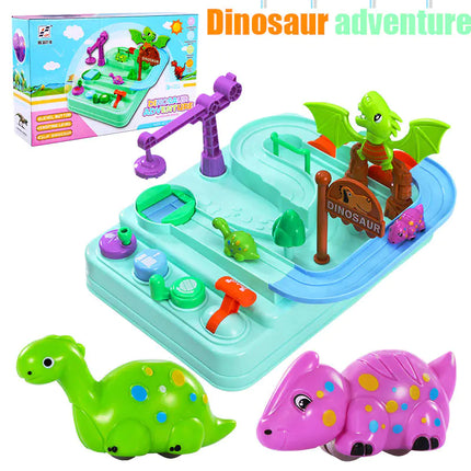 Soft Rubber Dinosaur Toy T-Rex Model Set