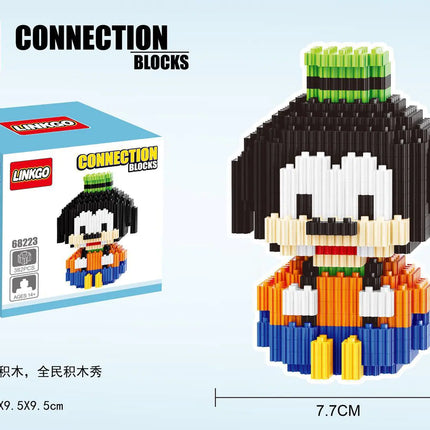 Connecting Brick Cartoon Model Building Toy Gift