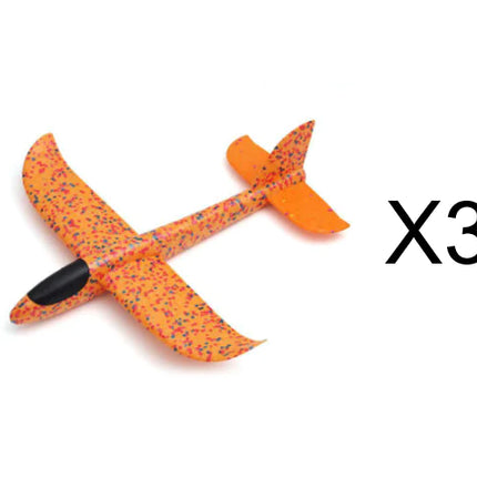 Large 48cm Foam Glider Toy with Spinning Design