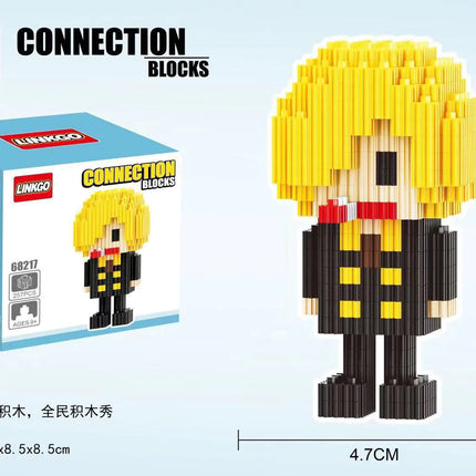Connecting Brick Cartoon Model Building Toy Gift