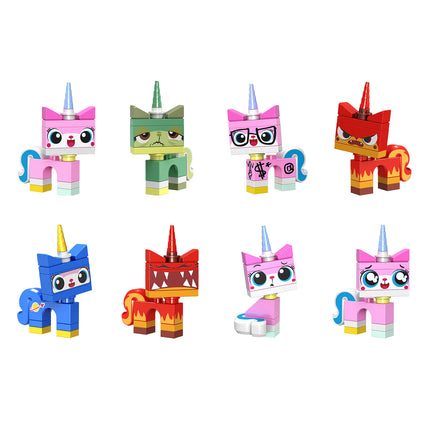 L001-008 Cartoon Movie Puzzle Building Blocks Set