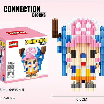 Connecting Brick Cartoon Model Building Toy Gift