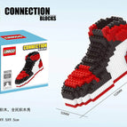 68229 red and black basketball shoes