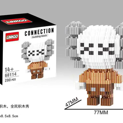 Connecting Brick Cartoon Model Building Toy Gift