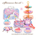 Tinplate Unicorn Tea Set Afternoon Tea / 1 Set