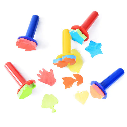 Children's Sponge Painting Brush for Art DIY Activities