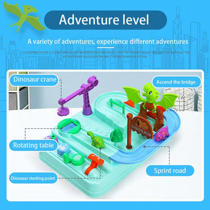 Soft Rubber Dinosaur Toy T-Rex Model Set