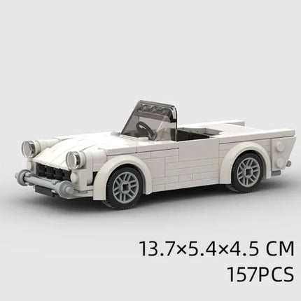 Children's Sports Car Model Building Blocks Educational Toy