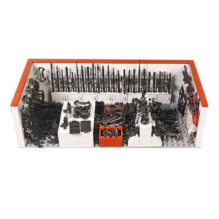 LEGO-Compatible WWII Military Base Building Set