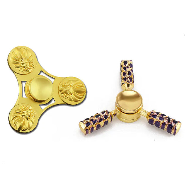 Metal Finger Spinner Fidget Toy Model