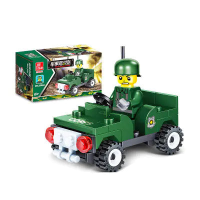 Luban-Style Educational Building Block Toy Set