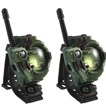 Camo Walkie Talkies for Kids - Toy Watch Pair