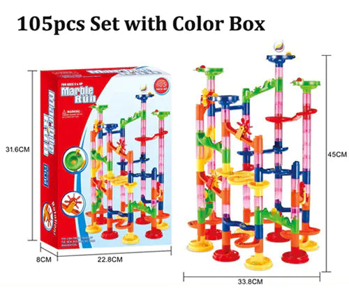 Track Puzzle Building Blocks Maze Set