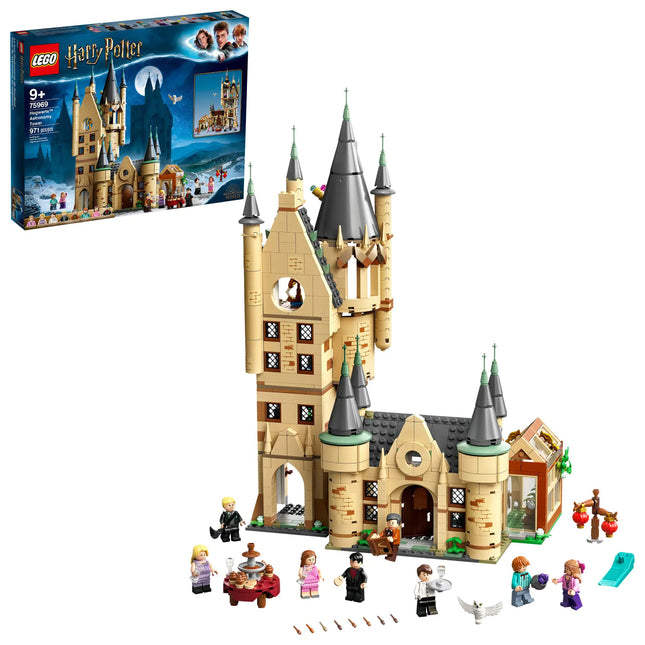 LEGO Harry Potter Hogwarts Astronomy Tower 75969 Castle Toy Playset with 8 Character Minifigures Including Harry Potter and Draco Malfoy Wizarding World Birthday Gifts for Kids Girls & Boys