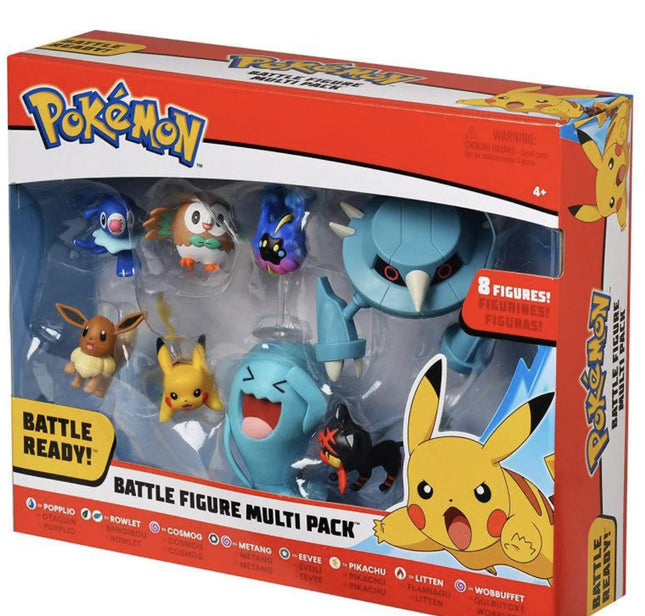 Pokemon Pikachu Action Figure Battle Set