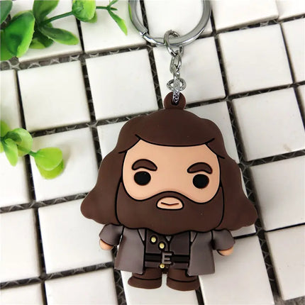 Harry Potter Keychain - Q Version Soft Rubber Gift