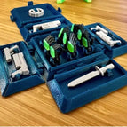 Aurora transparent-single equipment box (including technology weapon bag)