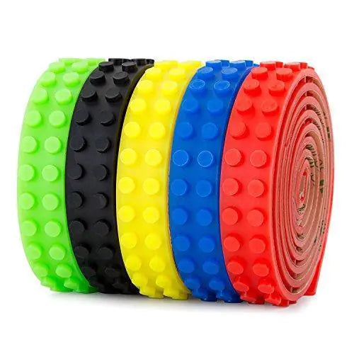 Silicone Building Brick Strips for Toy Construction