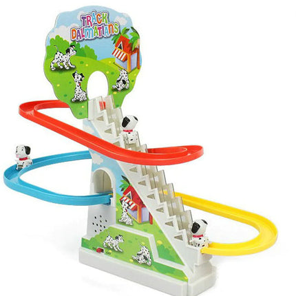 Dalmatians Slide Toy with Climbing Track for Cars