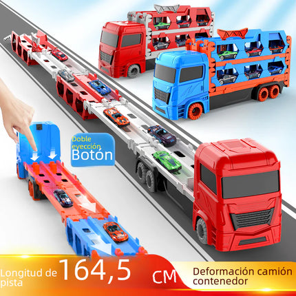 Transforming Alloy Truck Model for Kids Ages 3-6